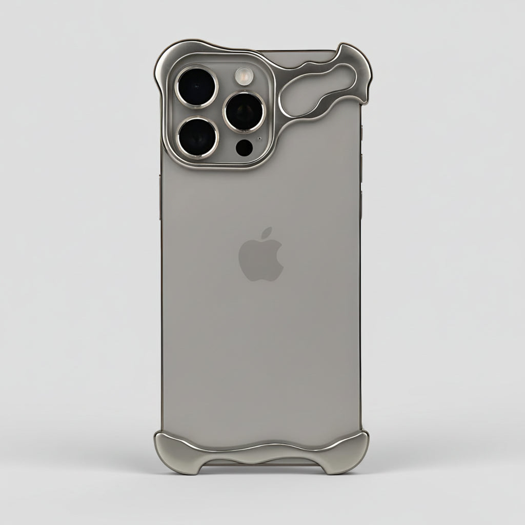 Phone Case Slim Titanium Alloy Protective Magnetic Cover
