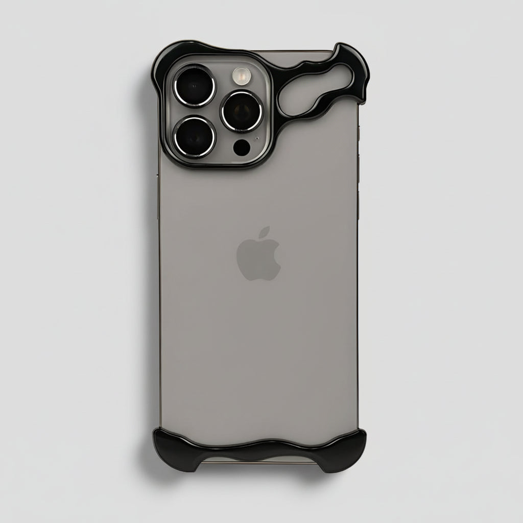 Phone Case Slim Titanium Alloy Protective Magnetic Cover