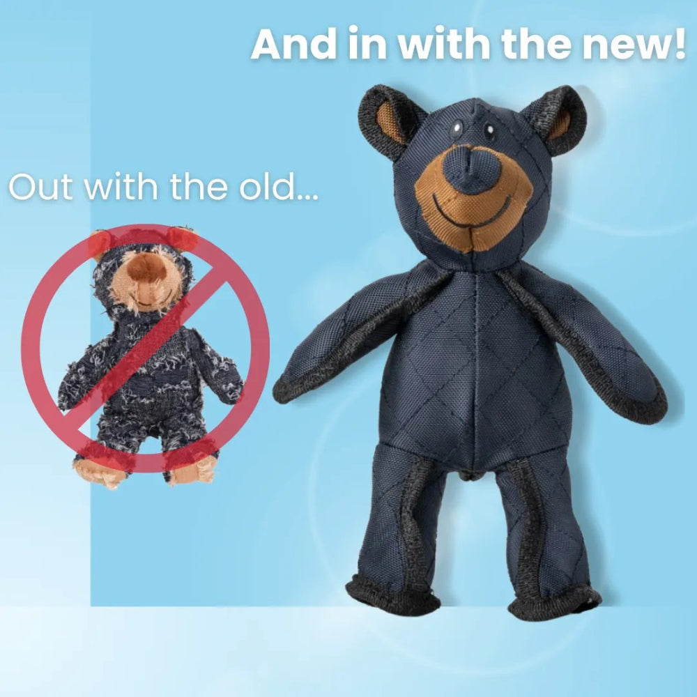 Dog Chew Toy Durable Plush Bear Shape Play Accessory