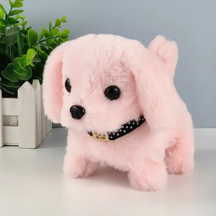 Interactive Dog Toy Plush Puppy Walking Barking Actions