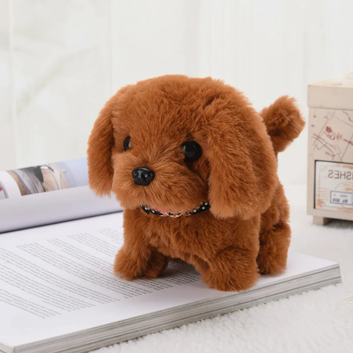 Interactive Dog Toy Plush Puppy Walking Barking Actions