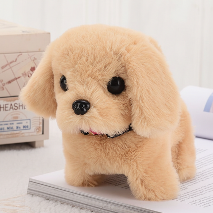 Interactive Dog Toy Plush Puppy Walking Barking Actions