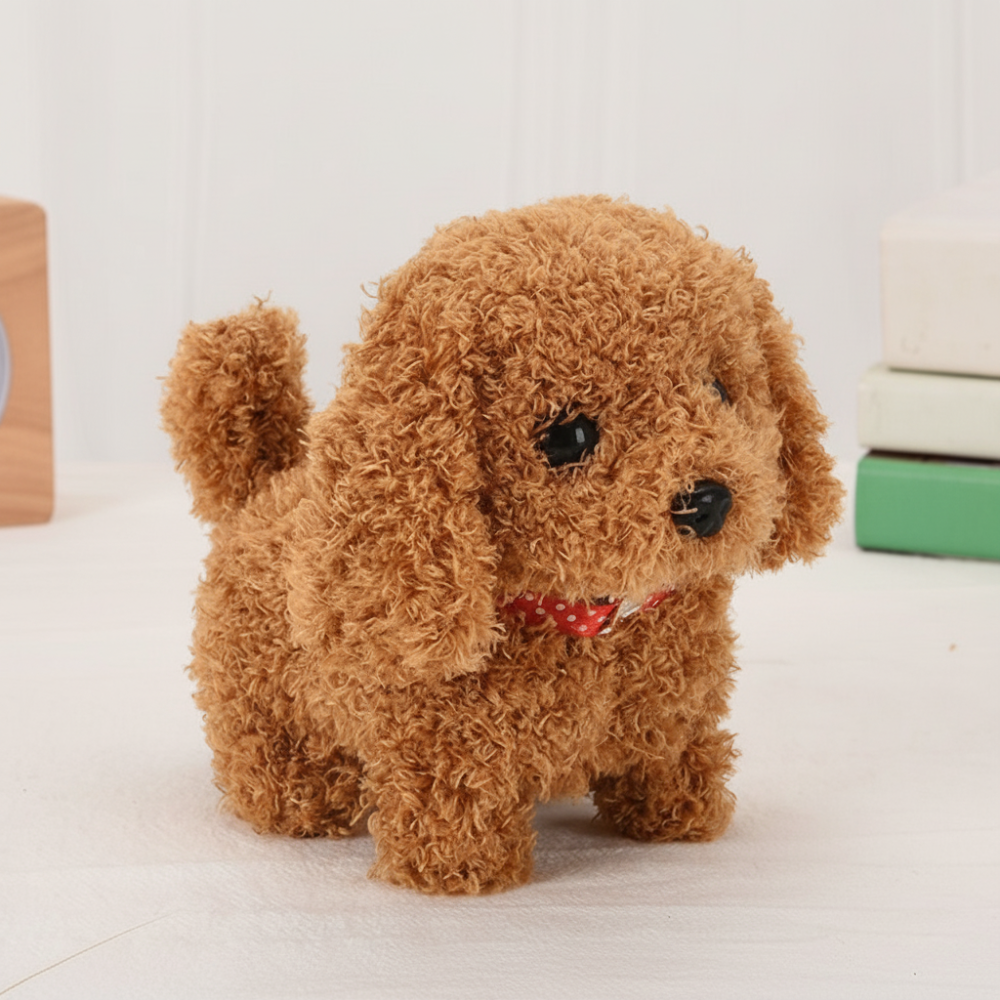 Interactive Plush Dog Toy Walking Puppy Sound Kids