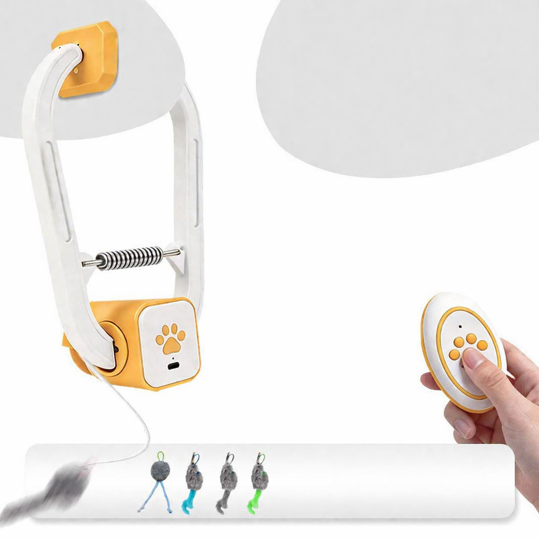 Cat Toy Interactive Electronic Teaser USB Rechargeable Mice