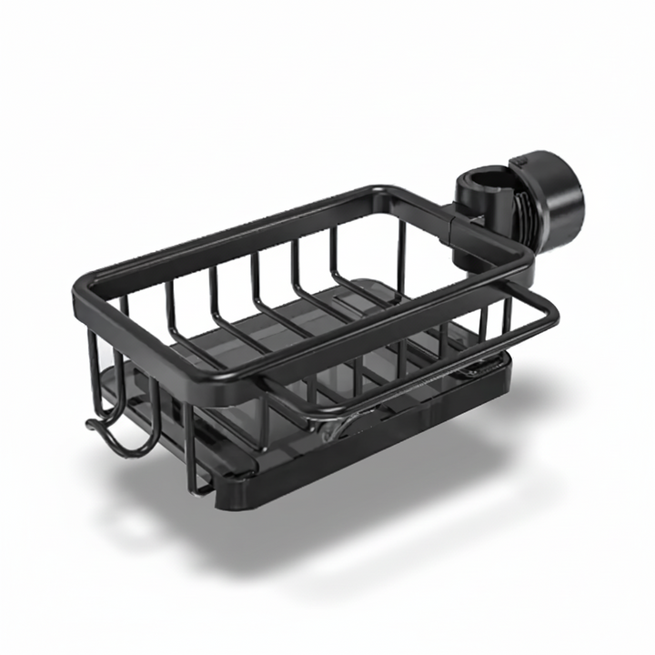Kitchen Sink Organizer Aluminum Storage Basket Fast Drain Design
