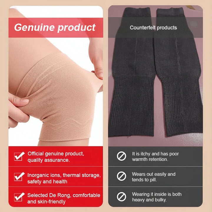 Knee Pads Thermal Winter Support Warm Breathable Stretch Protection