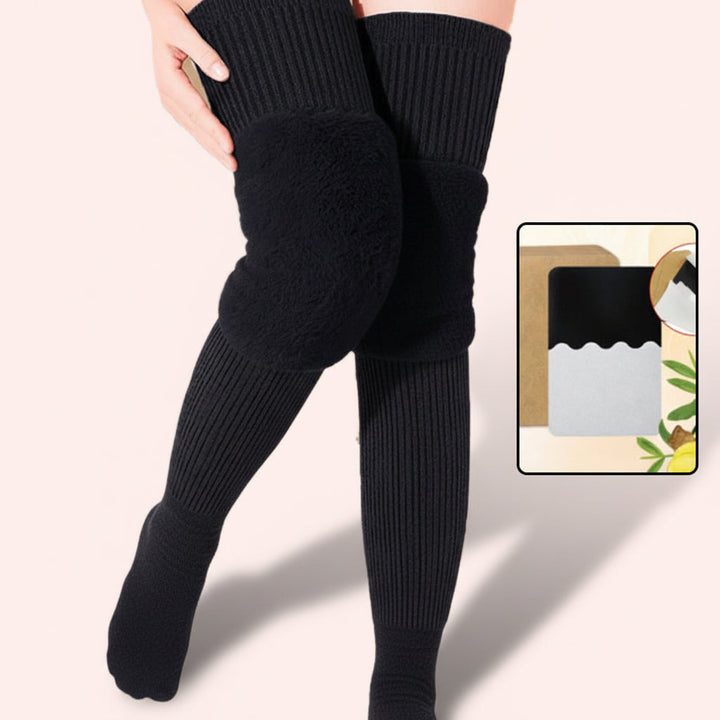Knee Pads Thermal Winter Support Warm Breathable Stretch Protection