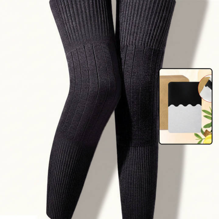 Knee Pads Thermal Winter Support Warm Breathable Stretch Protection