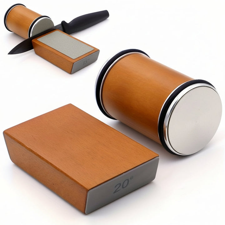 Knife Sharpener Magnetic Angle Diamond Stone Set