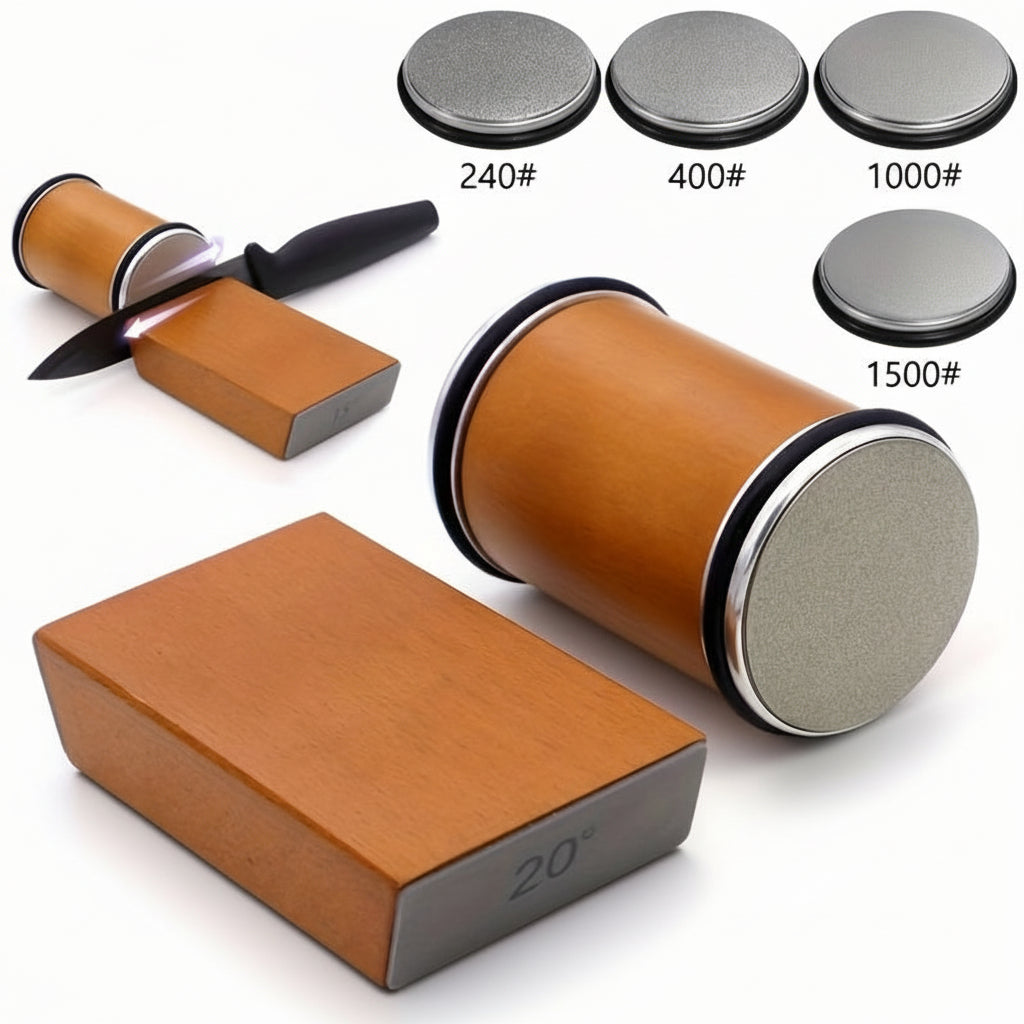 Knife Sharpener Magnetic Angle Diamond Stone Set