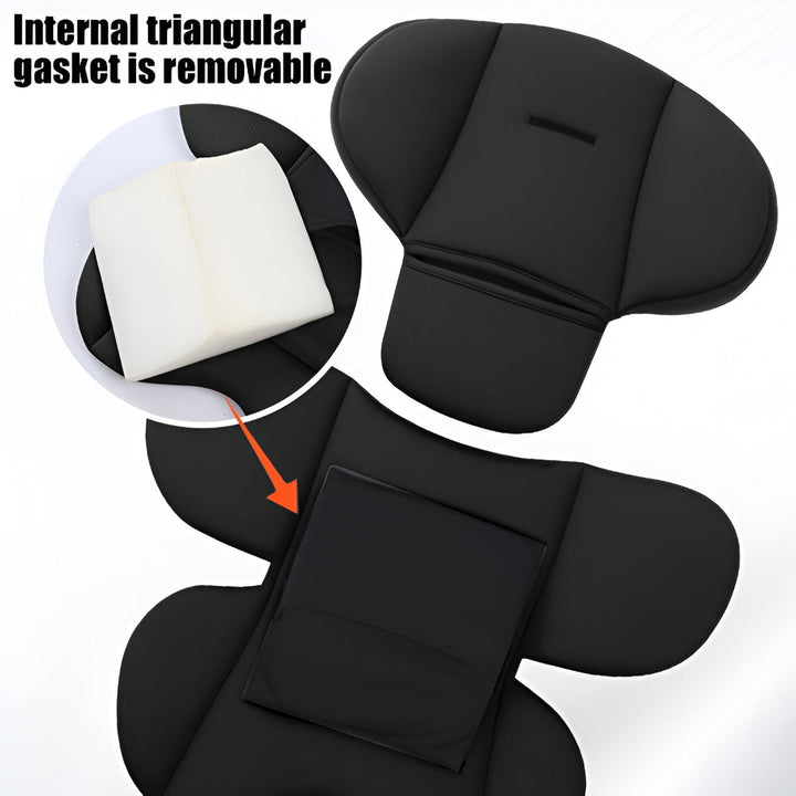 Kids Car Seat Cushion Travel Support Pad Insert