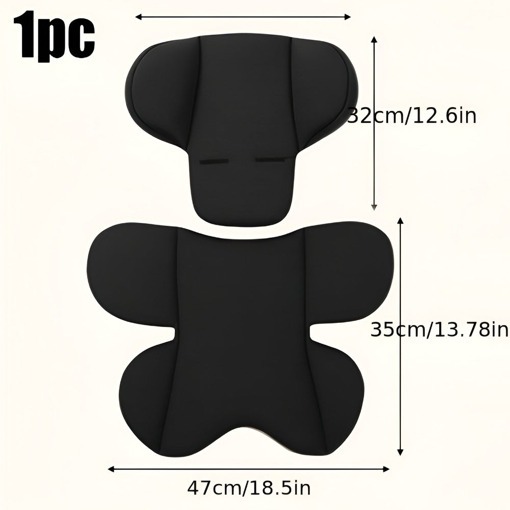 Kids Car Seat Cushion Travel Support Pad Insert