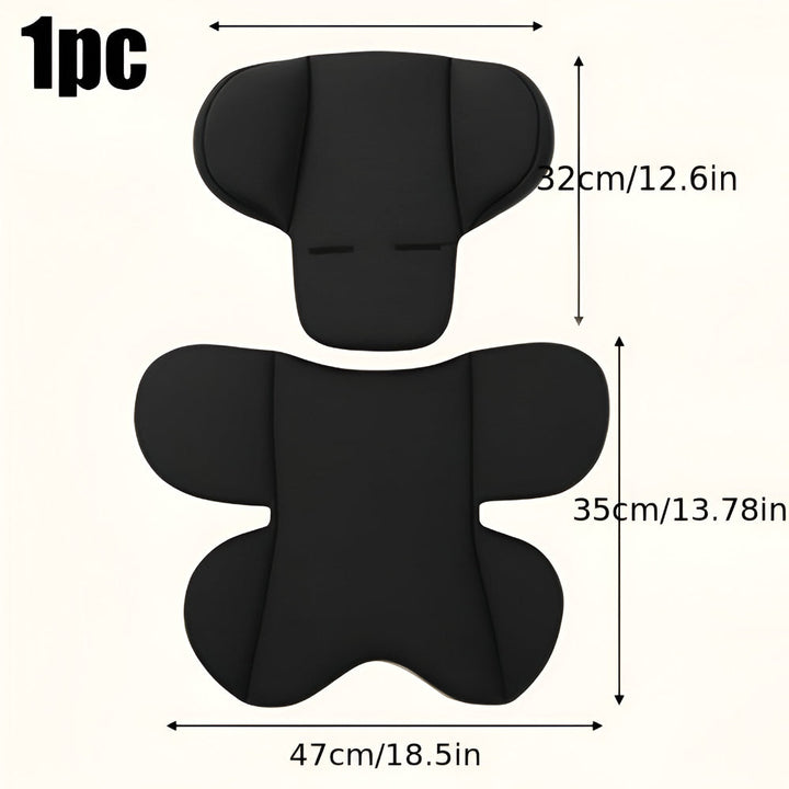 Kids Car Seat Cushion Travel Support Pad Insert