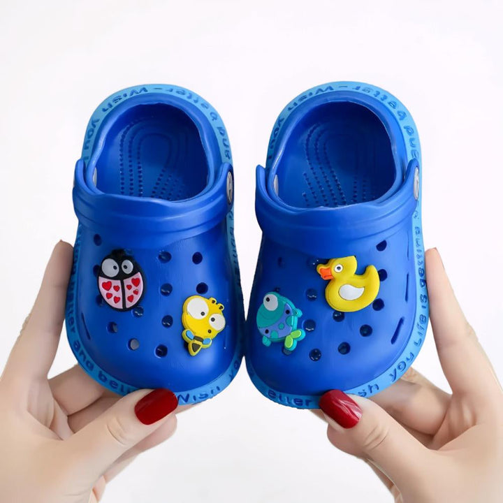 Kids Clogs Cartoon Slip On Garden Sandals Toddler Shoes