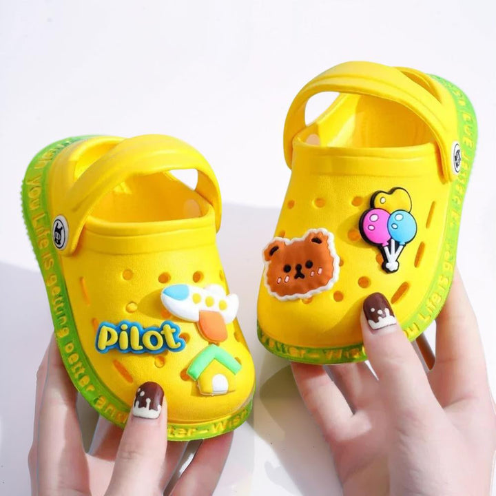 Kids Clogs Cartoon Slip On Garden Sandals Toddler Shoes