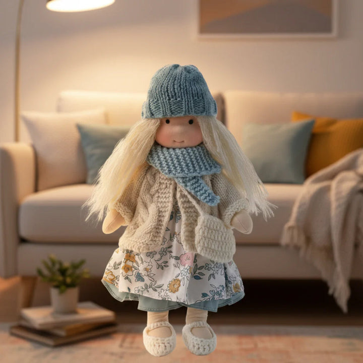 Kids Doll Toy Baby Doll Handmade Play Companion Gift Toy