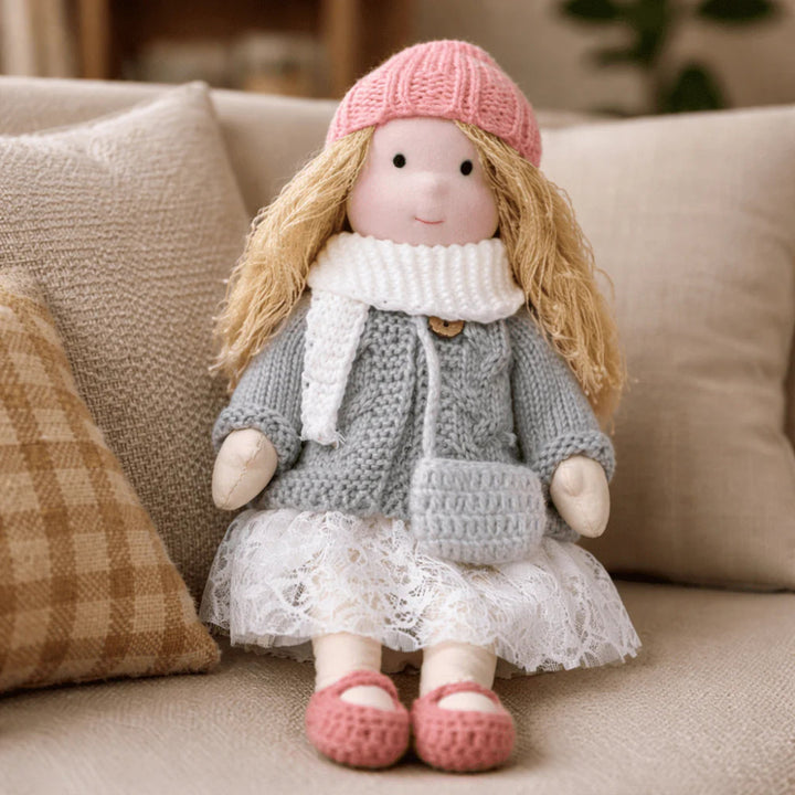 Kids Doll Toy Baby Doll Handmade Play Companion Gift Toy