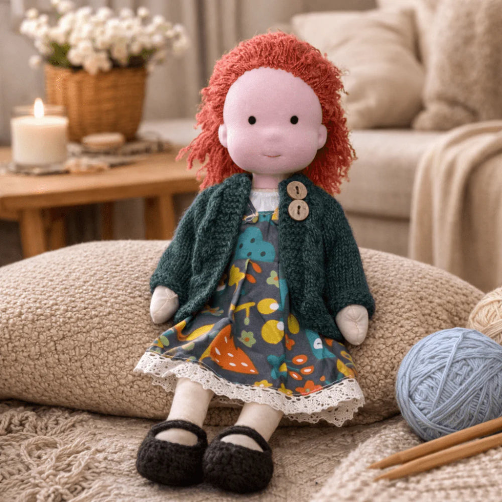 Kids Doll Toy Baby Doll Handmade Play Companion Gift Toy