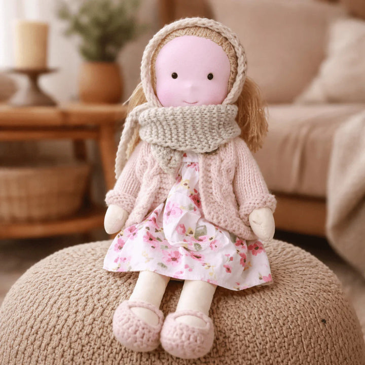 Kids Doll Toy Baby Doll Handmade Play Companion Gift Toy