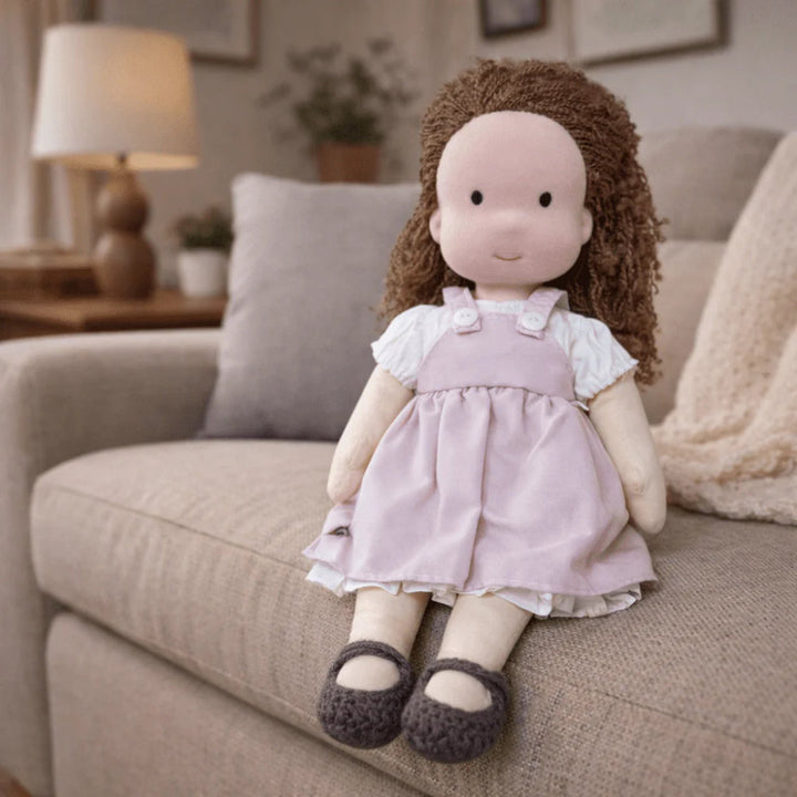 Kids Doll Toy Baby Doll Handmade Play Companion Gift Toy