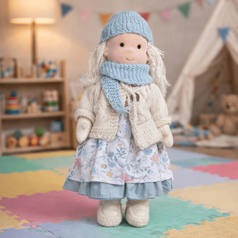 Kids Doll Toy Baby Doll Handmade Play Companion Gift Toy