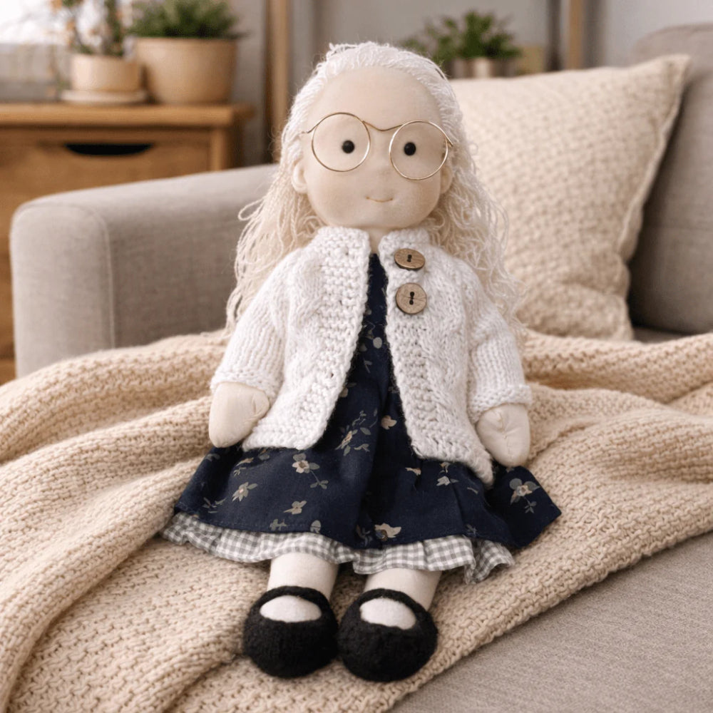 Kids Doll Toy Baby Doll Handmade Play Companion Gift Toy