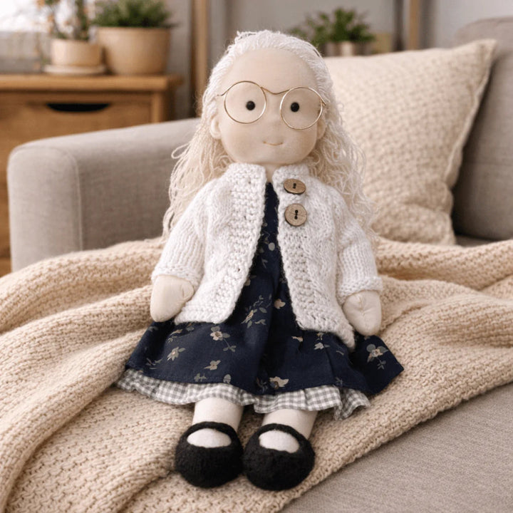 Kids Doll Toy Baby Doll Handmade Play Companion Gift Toy