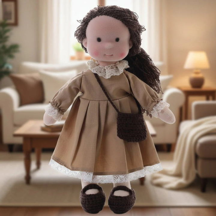 Kids Doll Toy Baby Doll Handmade Play Companion Gift Toy