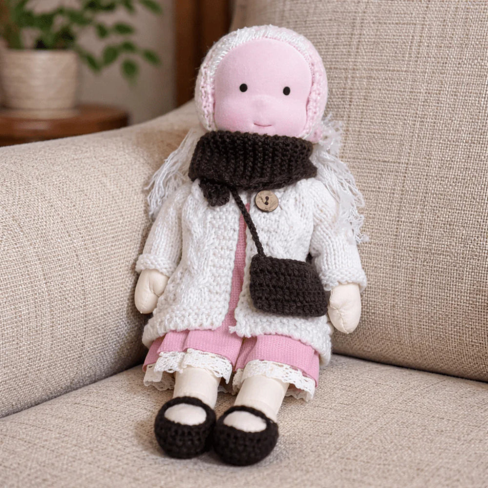 Kids Doll Toy Baby Doll Handmade Play Companion Gift Toy