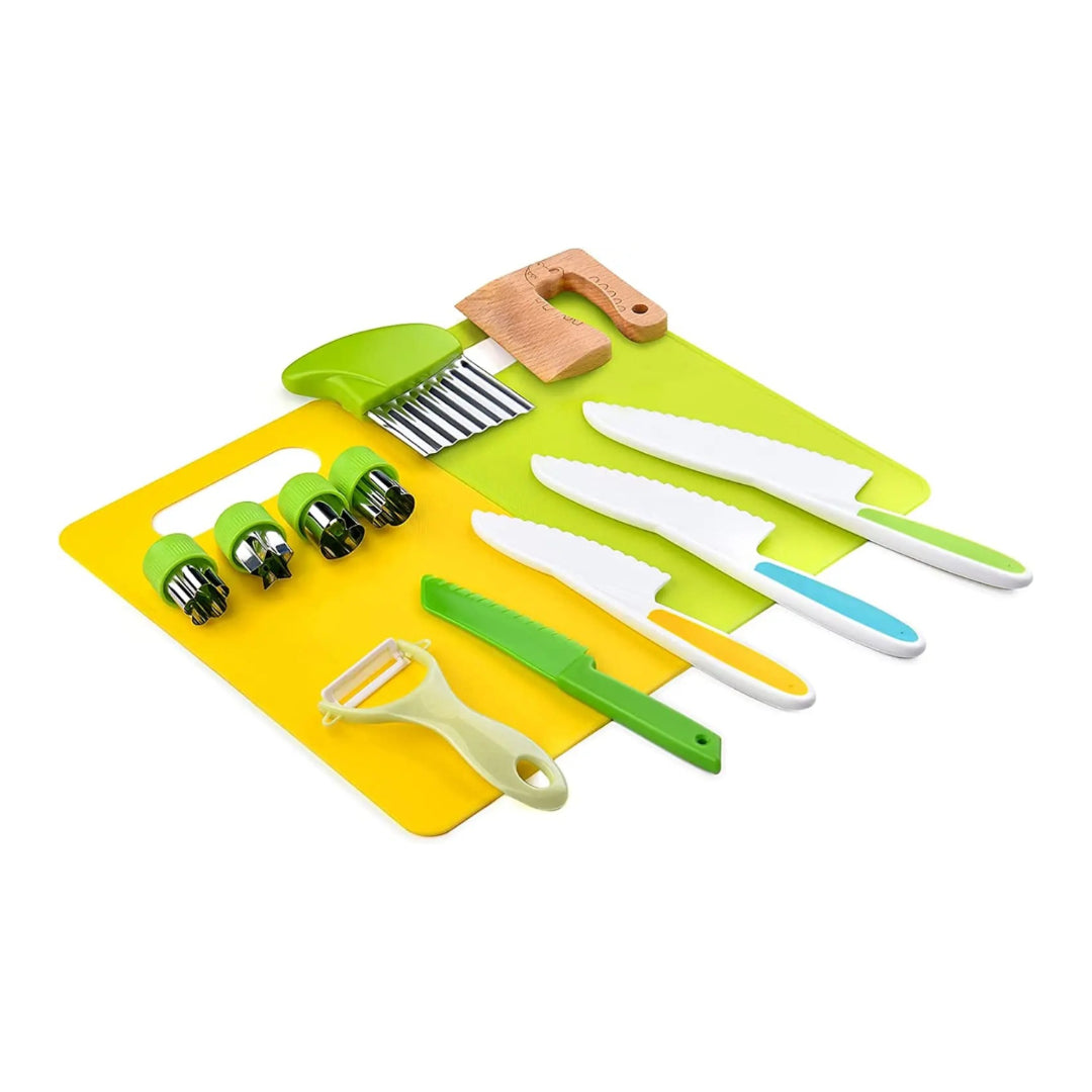 Kids Knife Set Toddler Cooking Utensils Kitchen Tools