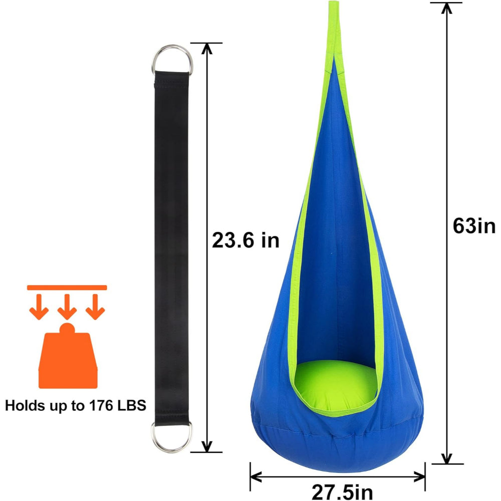 Kids Pod Swing Sensory Hanging Seat