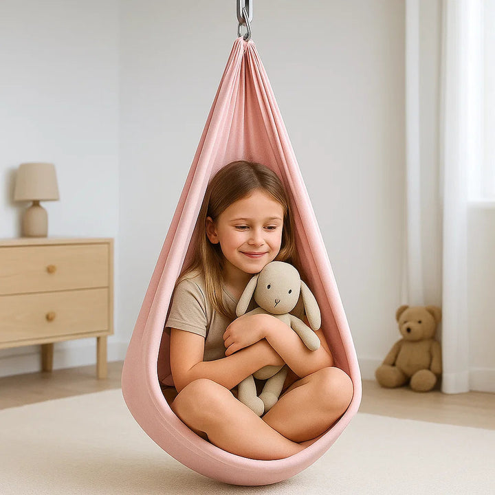 Kids Swing Sensory Therapy Indoor Hanging Pod Seat