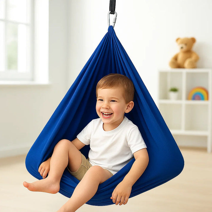 Kids Swing Sensory Therapy Indoor Hanging Pod Seat