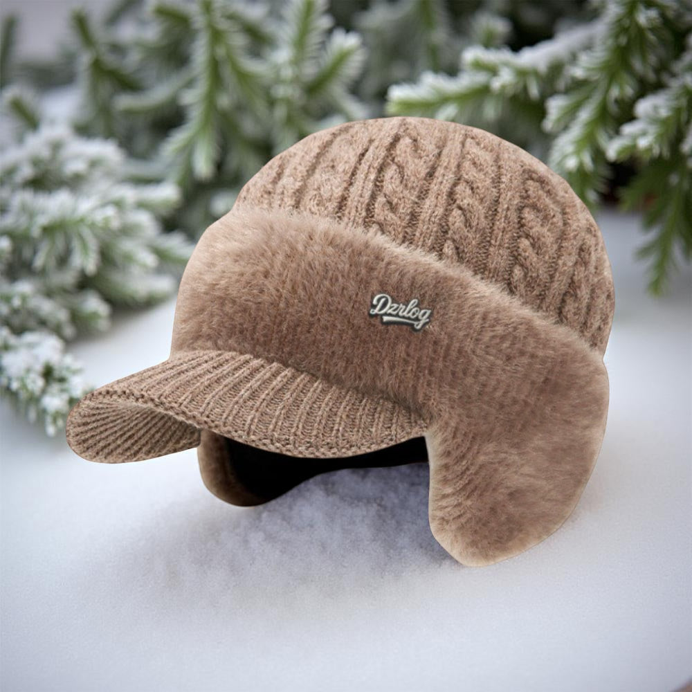 Knit Trapper Hat Ear Flap Winter Cold Weather Cap