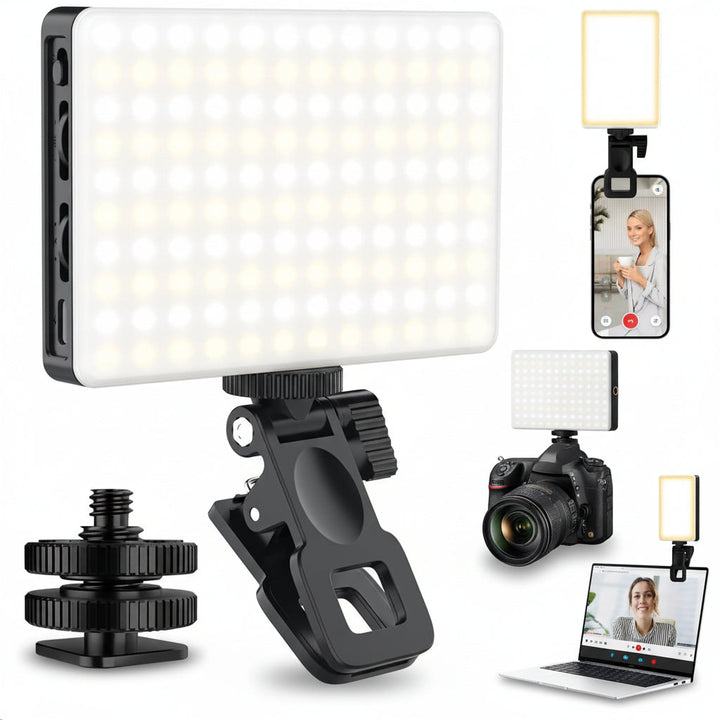 Selfie Light Clip On LED Phone Camera Light Adjustable Modes