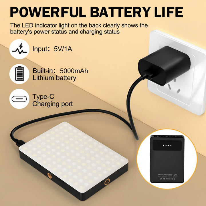 Selfie Light Clip On LED Phone Camera Light Adjustable Modes