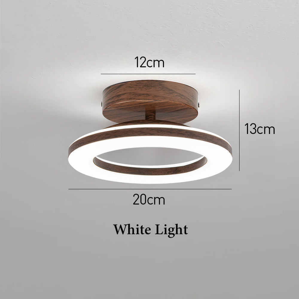 Acrylic Round LED Ceiling Light | Modern Hallway &amp; Entrance Fixture