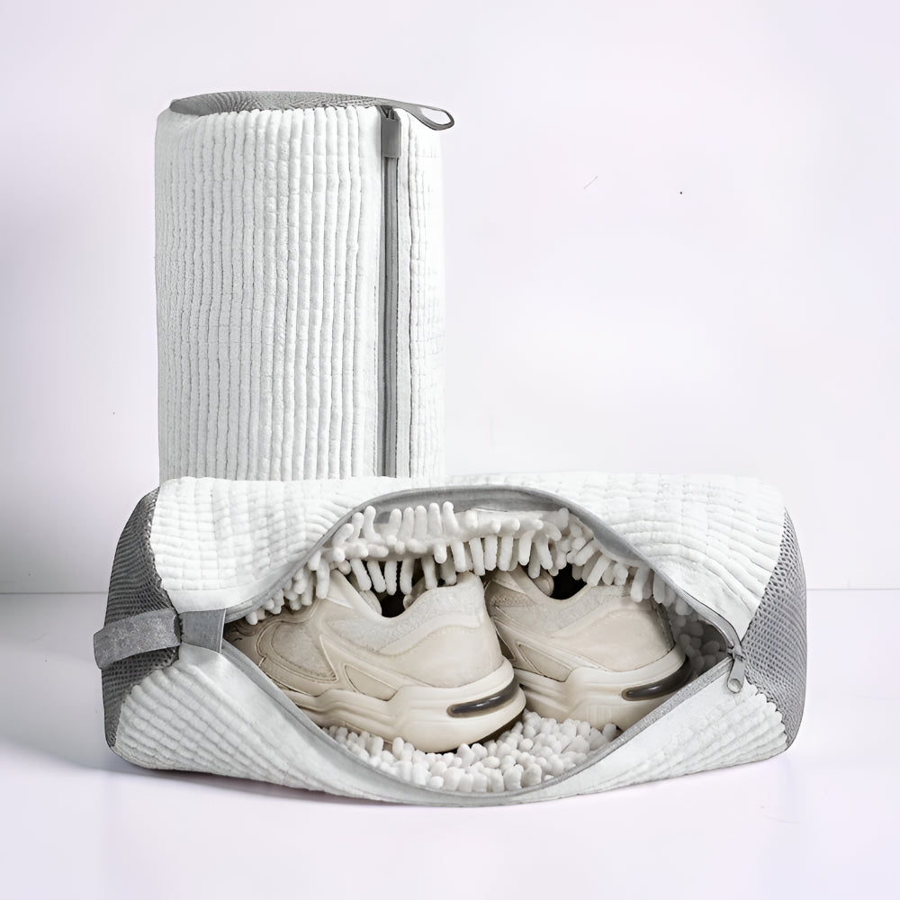 Laundry Bag Shoe Washing Bag Zippered Trainer Cleaning Pouch
