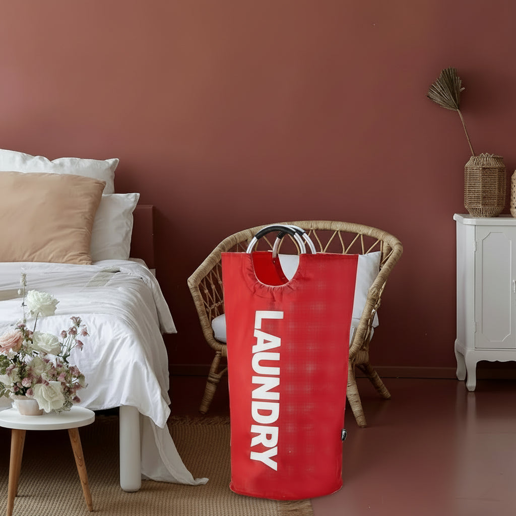 Laundry Hamper Large Foldable Waterproof Fabric Basket