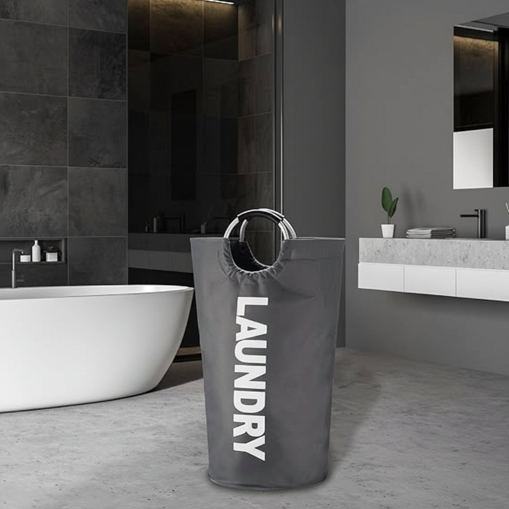 Laundry Hamper Large Foldable Waterproof Fabric Basket