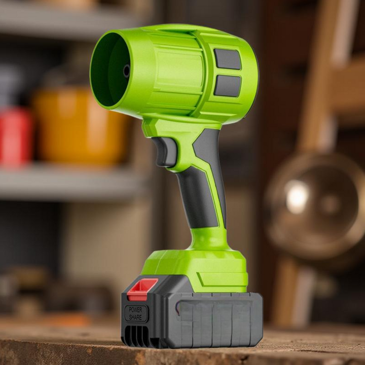 Leaf Blower Cordless Handheld Air Tool Strong Airflow Cleaning Device