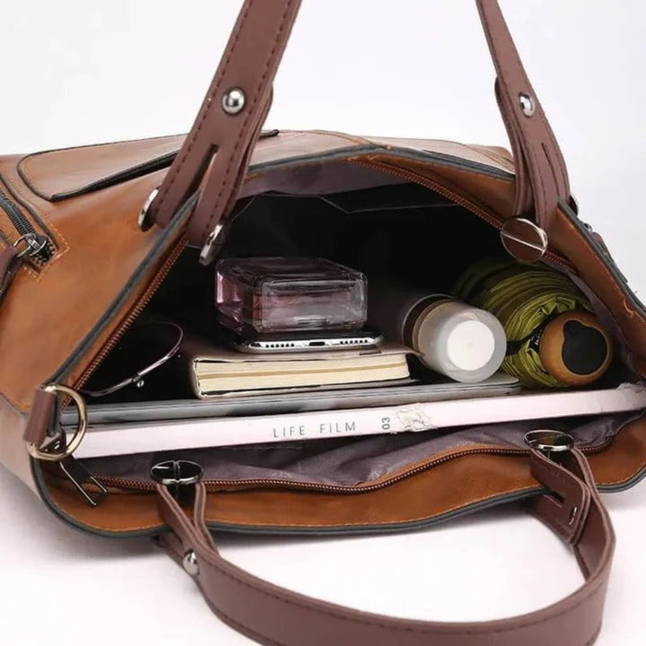 Women’s Tote Bag Vintage Work Office Travel Handbag