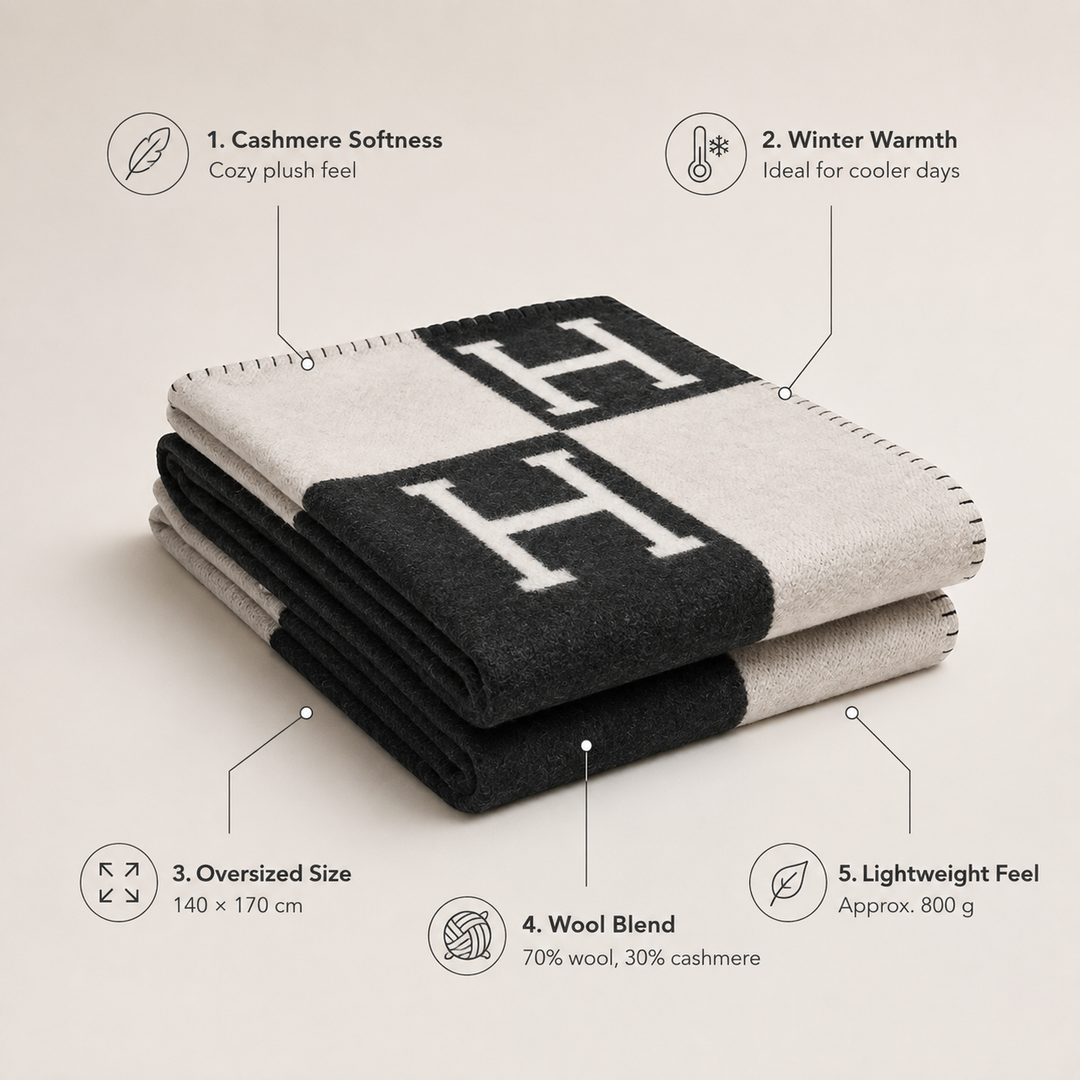 Luxury Blanket Soft Throw Cashmere Plush Oversized