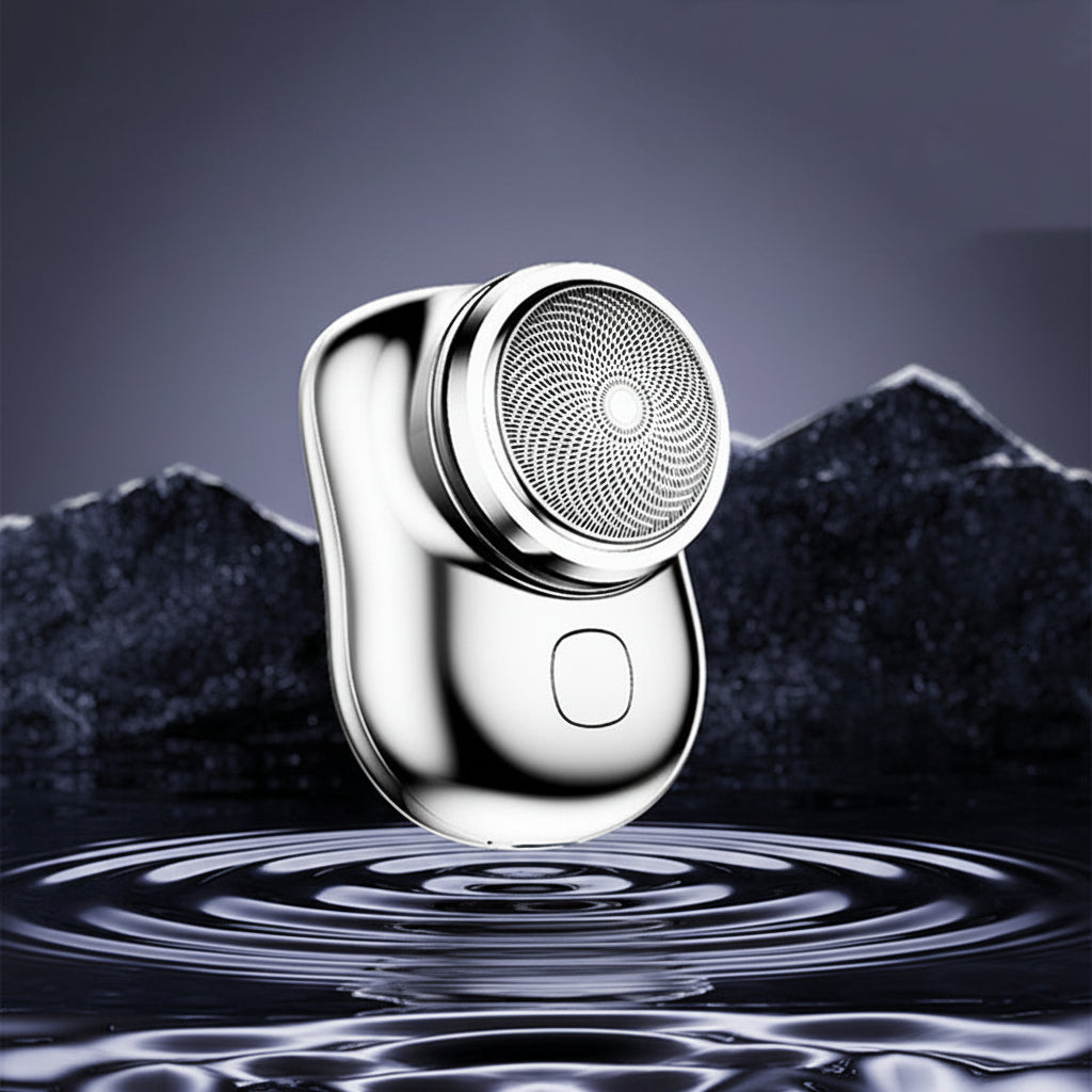 Electric Shaver Portable Mini Metal Beard Hair Trimmer