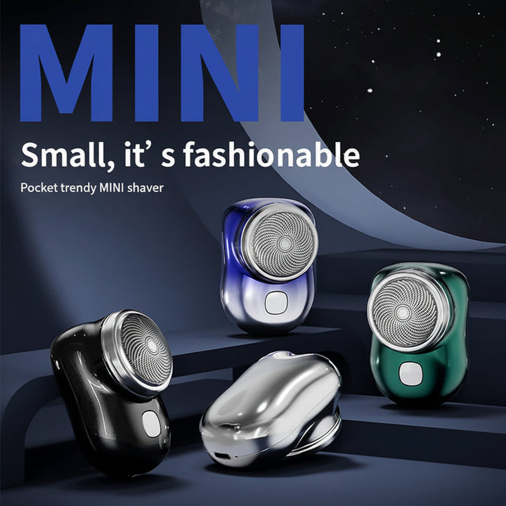 Electric Shaver Portable Mini Metal Beard Hair Trimmer