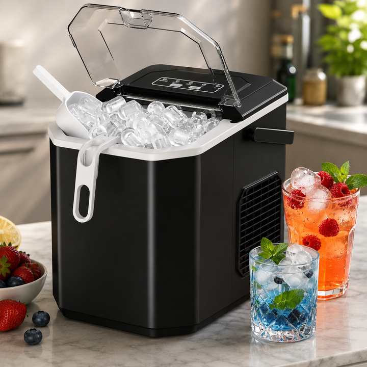 Ice Maker Cooling Portable Countertop Ice Machine