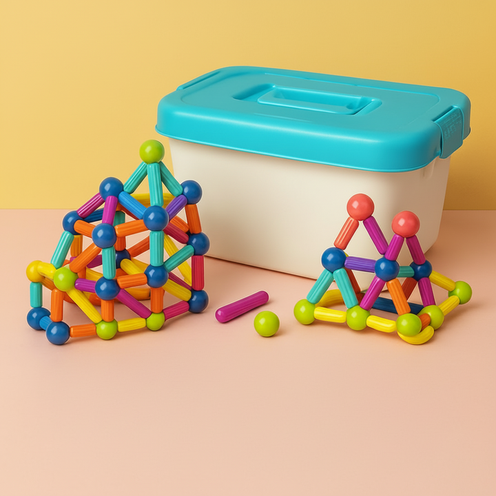 Magnetic Building Blocks Set Educational STEM Toy