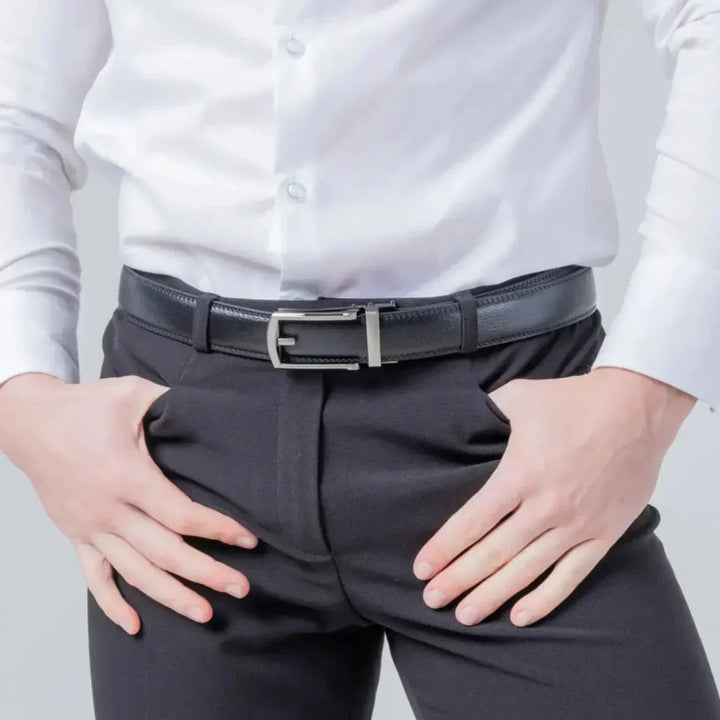 Men’s Belt Adjustable Ratchet Buckle Casual Formal Wear
