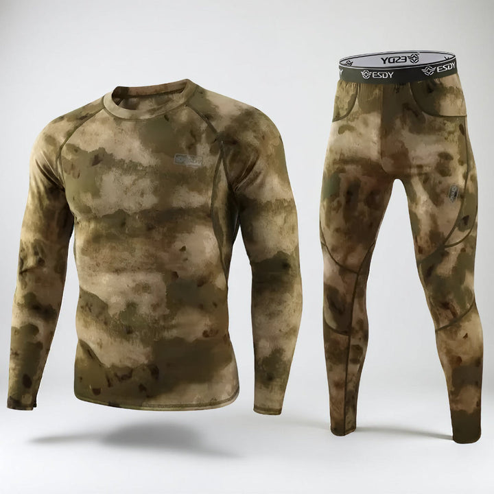 Men’s Long Johns Base Layer Winter Clothing Set