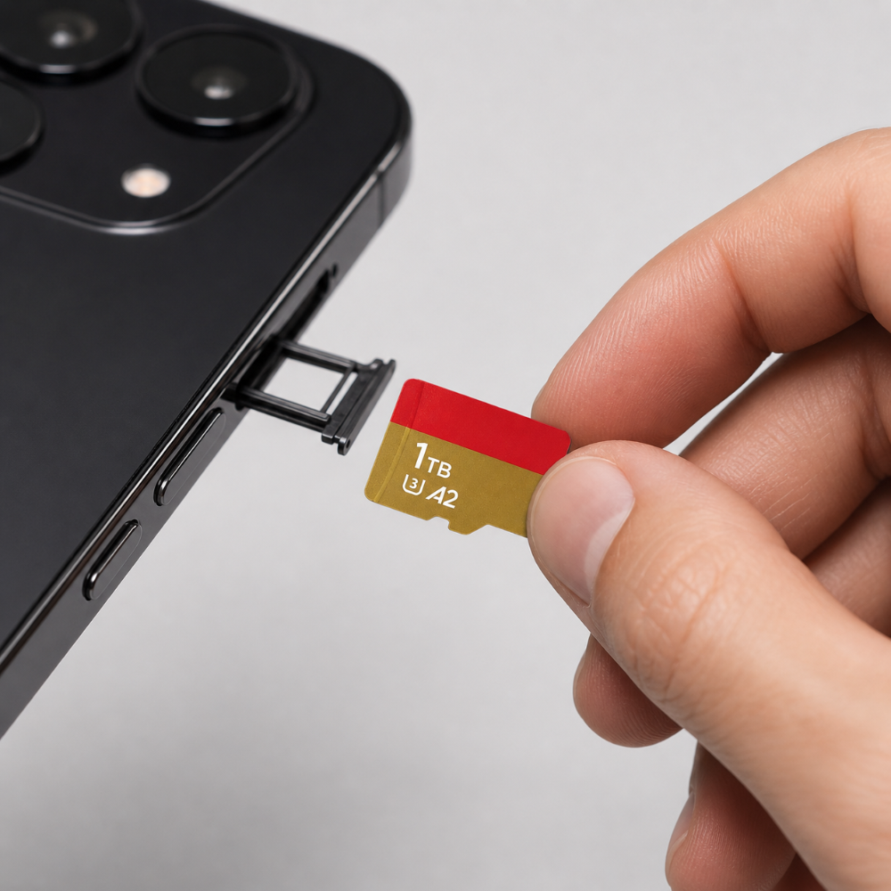Micro SD Storage Card Adapter High Speed 1TB Memory